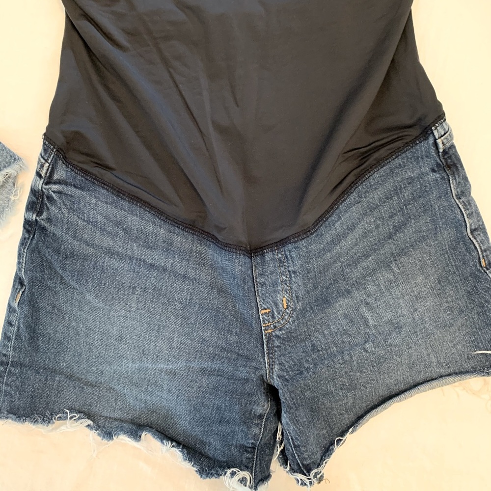 Madewell Maternity Denim shorts